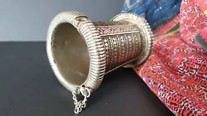 Old Afghanistan Tribal Ornate Silver Bracelet …beautiful collection & accent pie - Picture 1 of 7
