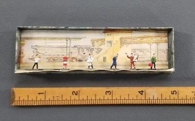 Juego de figuras de plástico Merten Nº 800 de colección de 725 g ferrocarril N 1:160 HECHO EN ALEMANIA Foto 1 de 4