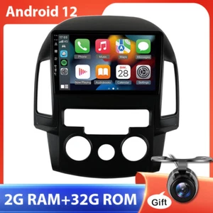 Radio de coche de 9"" para Hyundai i30 MT 2006-2011 Android 14 GPS navegación RDS USB IPS WiFi - Imagen 1 de 14