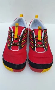 Kids Merrell Trail Red Yellow School Play Water Shoes Sneakers Girl's Sz 7  - Picture 1 of 9