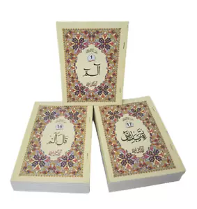 Mushaf Quran 30 Para (Sipara) Set Large Font 9 Lines (10-30C) PB -TC - Picture 1 of 6
