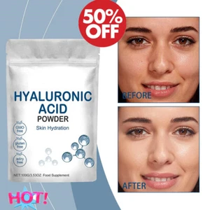 100 g de proteína de ácido hialurónico en polvo nutre la piel suplemento dietético natural - Imagen 1 de 18