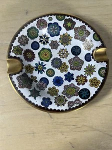 CENICERO ANTIGUO ESMALTE CHINO DE COLECCIÓN - Imagen 1 de 5