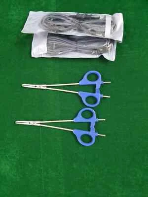 2件装腹腔镜容器密封双灯带电缆内窥镜最佳乐器 — 第 1/4 张图片