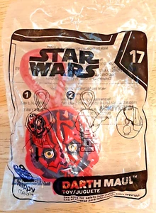 Star Wars Darth Maul McDonalds Happy Meal Toy #17 NIP B3 - Picture 1 of 2
