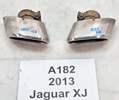 ✅ 10-19 OEM Jaguar XJ XJR левый правый пассажир водитель выхлопной глушитель наконечники комплект - Изображение 1 из 4