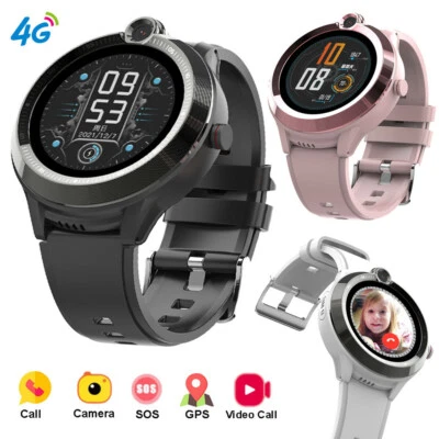 Boys Girls Kids Smart Watch 4G Phone Call SOS Camera Video Call Wristwatch - Image 1 of 4