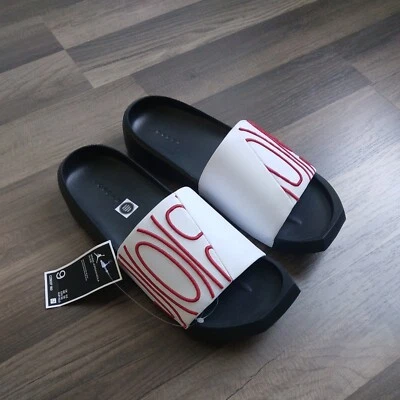 Nike Air Jordan Slides para mujer talla 9 para hombre talla 8 blanco Nola Slides  Foto 1 de 4