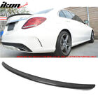 Fits 15-21 Benz W205 C Class Sedan Amg Style Rear Trunk Spoiler Abs Painted #988