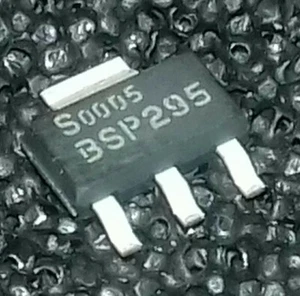 10pcs /10 Stück BSP295 MOSFET N-Ch 60V 1.8A SOT-223-3  - Picture 1 of 2