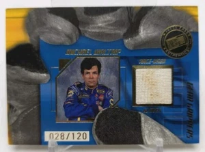 2004 Press Pass Stealth MICHAEL WALTRIP Gear Grippers Team /120 Race Used Gloves - Picture 1 of 6