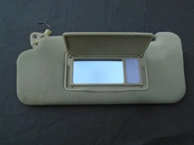 Nissan Rogue 2014-2017 conductor parasol espejo parasol izquierdo bronceado claro Foto 1 de 3