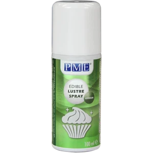Edible Spray Green Colour from PME - Lustre Shimmer for Cakes Fondant Icing - Picture 1 of 4