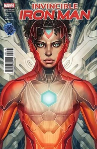 Invincible Iron Man #1 Marvel Now Legacy Edition Artgerm Color Variant - Picture 1 of 1