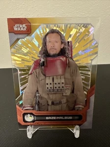2024 Topps Star Wars High Tek Baze Malbus Gold 16/50 #10 - Picture 1 of 3