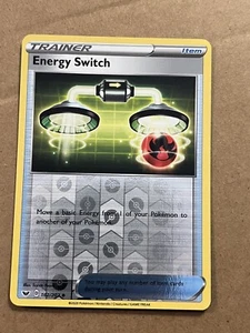 2020 POKEMON - SWORD & SHIELD - ENERGY SWITCH - REVERSE HOLO 162/202 - Picture 1 of 2
