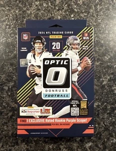 2024 Panini Donruss Optic NFL Football Trading Card Hanger Box NEW SEALED - Picture 1 of 4