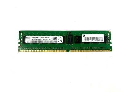 HMA41GR7MFR4N-TF HYNIX 8GB 1Rx4 PC4-17000 2133MHz ECC REG CL15 Memory Module  - Image 1 of 4