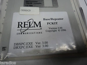 RELM Programming Software for Older Radios Hard to find software Available Here - Picture 1 of 1