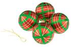 Clever Creations Ball Christmas Ornament Set Of 4 Pieces, Shatterproof Holiday D