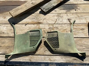 1971 Chrysler Newport Mopar Plymouth C Body Front Kick Panel Vent Trim 4 door - Picture 1 of 13