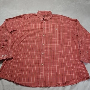 Orvis Langarm Hemd mit Knopfleiste Herren XXL 2XL 100% Baumwolle Rost - Bild 1 von 16