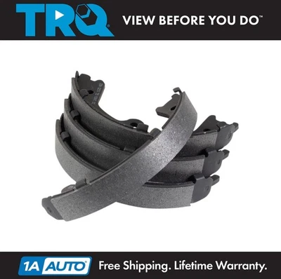 TRQ Rear Parking Brake Shoe Set Fits 2009-2016 INFINITI 2003-2019 Nissan - Image 1 of 4