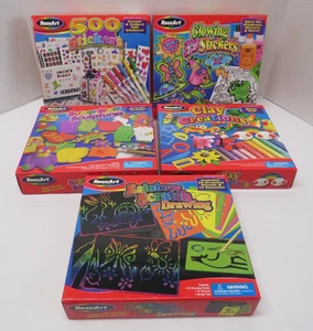 RoseArt Activity Kits Aufkleber Schaumstoff Skulptur Ton Kreation Regenbogen Kratzen Zeichnen - Bild 1 von 8