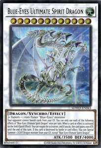 NM - Blue-Eyes Ultimate Spirit Dragon Ultra Rare Structure Deck: Blue-Eyes White - Picture 1 of 2