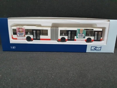 Rietze MAN NG 313 Lion's City Hamburger Hochbahn Gelenkbus Citaro Hamburg HVV - Bild 1 von 4