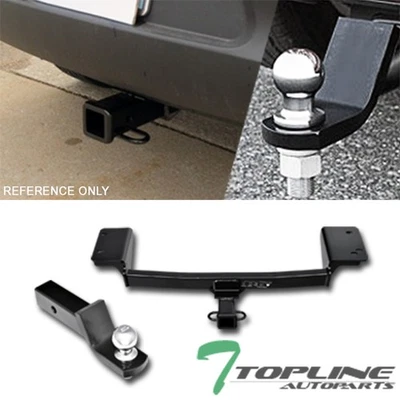 Topline For 2010-2016 Kia Sportage Class 3 Trailer Hitch Receiver 2"+Ball Mount Foto 1 de 2