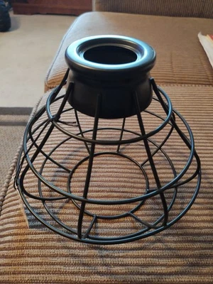 Four (4) Bronze Cage Round Shades - New - Ravensport 8.38-in x 8.38-in  - Image 1 of 3