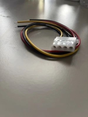 IDE Molex 4-pin Plug Cable- 30cm Long( 27 Pieces) - Image 1 of 3