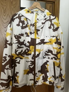 Boss X-Large CAMOUFLAGE-PRINT WINDBREAKER JACKET/MESH PANEL Limited Edition - Picture 1 of 8