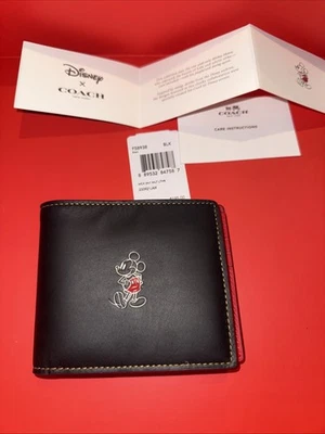 Mickey Mouse X Coach Mens Wallet - Image 1 of 4