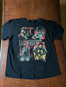 2021 UNIVERSAL STUDIOS HALLOWEEN HORROR NIGHTS HHN XL SHIRT LEATHERFACE - Picture 1 of 2