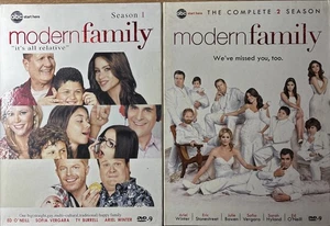 DVD: Modern Family (1st & 2nd Seasons) - 2009 TV Sitcom, All Regions - Picture 1 of 5