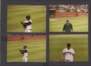 1989 San Francisco Giants Will Clark & Rick Reuschel Orig Snapshot Photos - Picture 1 of 3
