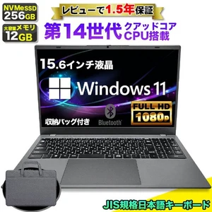 13th generation quad-core CPU N150, 12GB memory, 256GB SSD, 15.6 inches, - Picture 1 of 2
