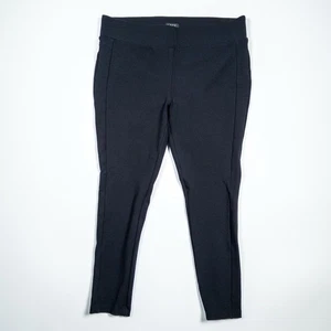 Pantalones ajustados elásticos negros LOFT Petites para mujer talla LP (grandes pequeños) - Imagen 1 de 6