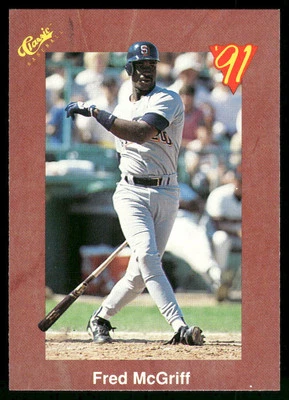 Fred McGriff 1991 Classic II San Diego Padres #T46 Near Mint or Better - Image 1 of 2