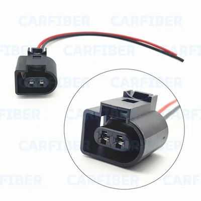 2-Pin Rear Tail Light Taillight Pigtail Connector Fits VW Passat 1990-2010 - Image 1 of 4