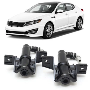 Headlight Washer Nozzle Pair with ABS Material for Kia Optima K5 2011 2013 - Picture 1 of 12