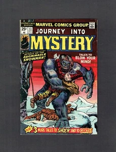 Journey into Mystery #13 Marvel Comics 1974 FN- Attack of the Abominable Snowman - Bild 1 von 2