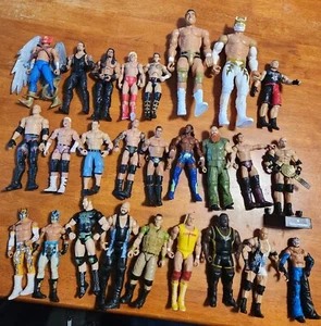 WWE Mattel 2010-2014 Wrestling Action Figures Lot of 24 - Picture 1 of 7