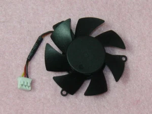 Cooler Fan For MSI R6570 R6670 N610GT FY04510H12SFA 45mm 3 Pin Graphics Card - Bild 1 von 3