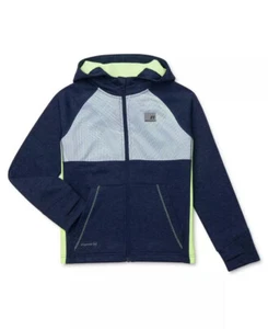 👕 JUNGEN TECH FLEECE FULL ZIP KAPUZE L 10-12 SPORTJACKE für Jungen von Russell - Bild 1 von 5
