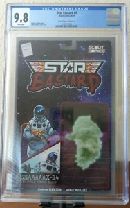 Star Bastard #4 - Actionfigur (Cloud) Variant Cover, Scout Comics CGC - 9.8 - Bild 1 von 2