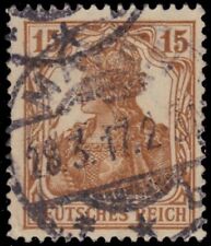 GERMANY 99 (Mi100a) - Germania "1916 Yellow Brown " (pa17930)