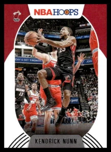 Tarjeta de baloncesto Hoops Kendrick Nunn 2020 #53 Miami Heat - Imagen 1 de 2